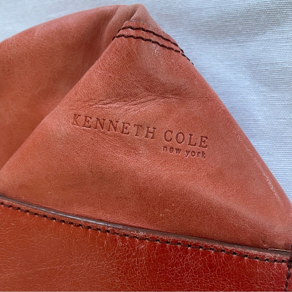 Kenneth Cole New York large leather tote bag - Picture 4 of 9